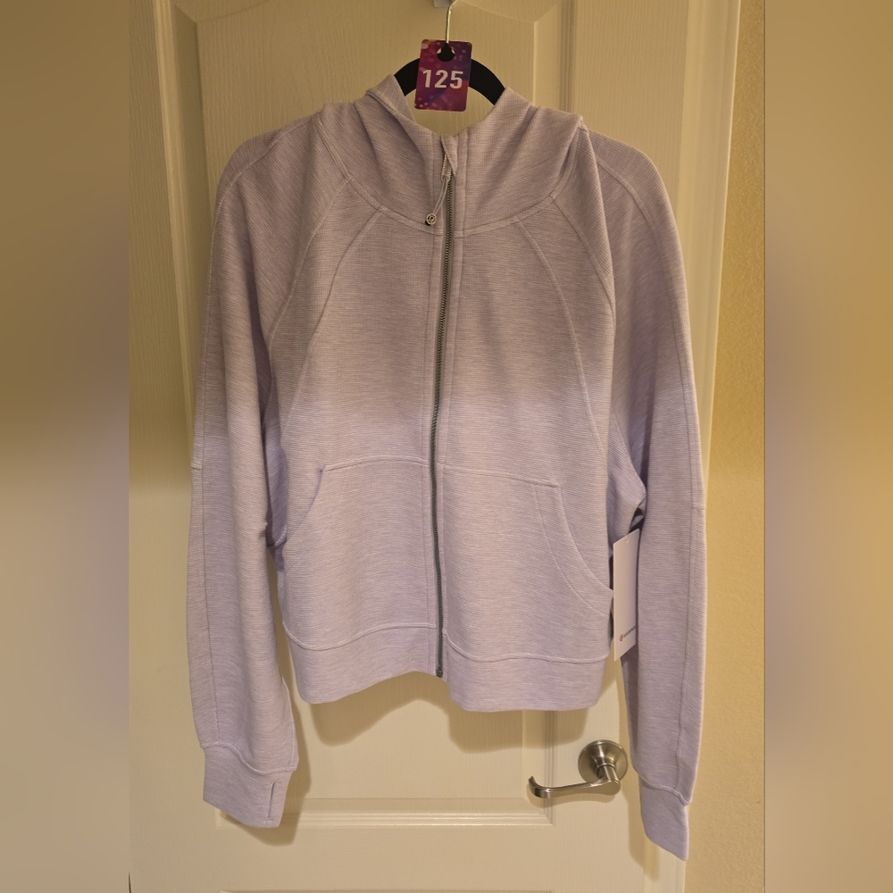 Lululemon Scuba Oversized Full ZIP Hoodie Waffle